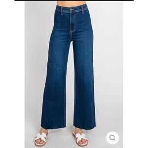 L.T.J Letter To Juliet Wide A-Line Jean Size 30 Dark wash denim jeans